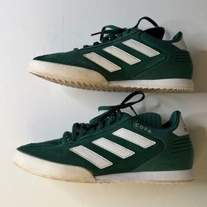 Adidas Copa Super Shoes in Collegiate Green/White Size 8